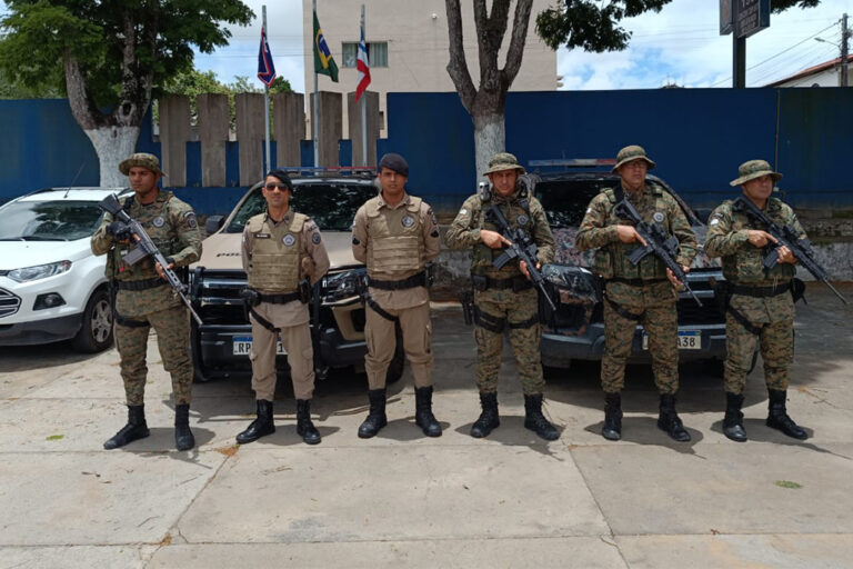 Acao policial em Eunápolis